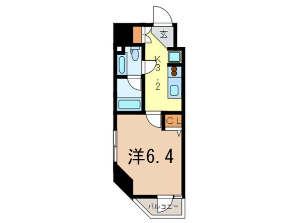 Casa Splendido Toranomon Estの物件間取画像